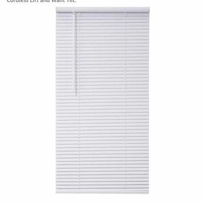 White Cordless Window Blinds